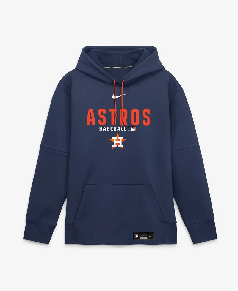 Nike Men's Navy Houston Astros Authentic Collection Therma-fit Hoodie