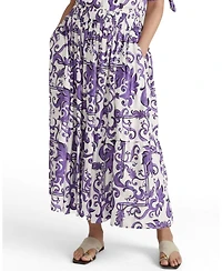 Universal Standard Women's Plus Tosca Linen Maxi Skirt