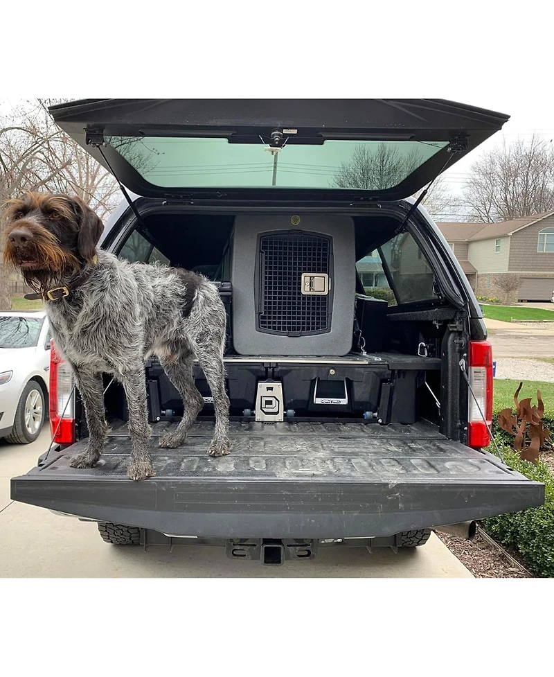Dakota283 G3 High-Security Polyethylene Framed Door Kennel, XLarge, Dark Granite