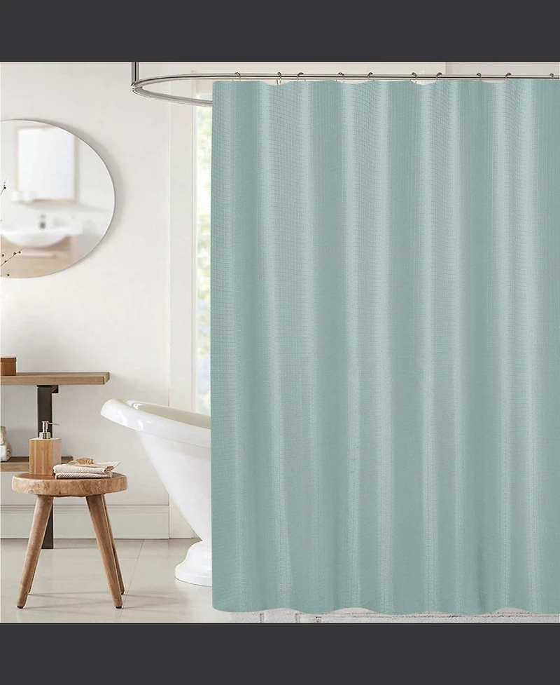 Rt Designer Collection Bliss Waffle Shower Curtain