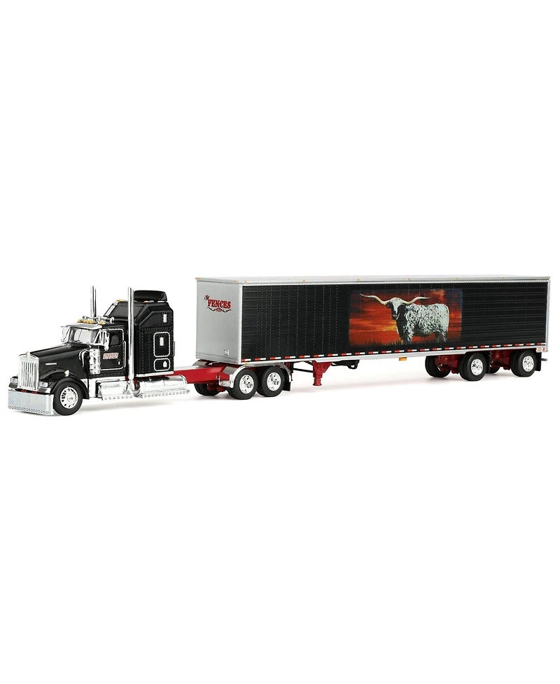 First Gear Jerry Linander "No Fences" Van Trailer Walcott Trucker Jamboree