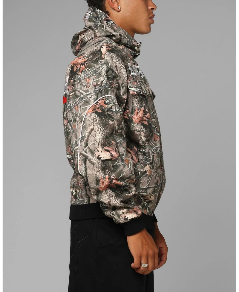 Loiter Mens Fracture Hoodie - Real Tree Camo