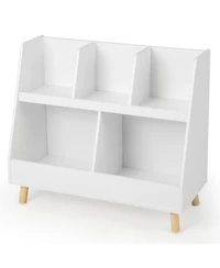 Gouun 5-Cube Kids Bookshelf and Toy Organizer with Anti-Tipping Kit