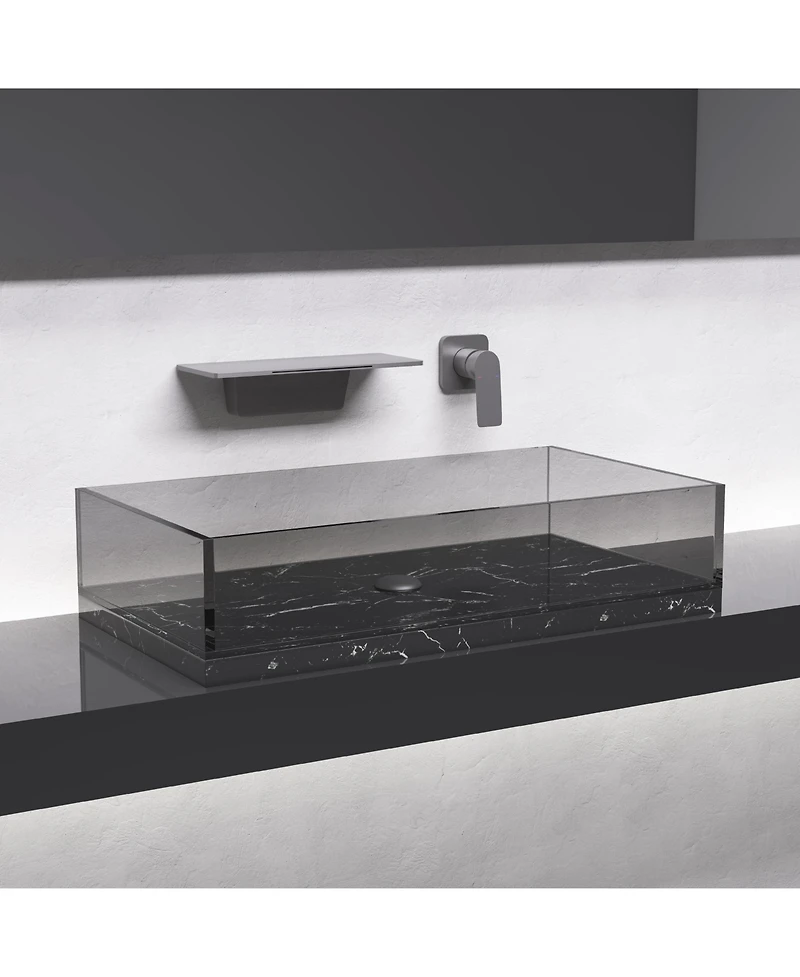 Phying Waterfall Bathroom Sink Faucet