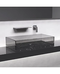 Phying Waterfall Bathroom Sink Faucet