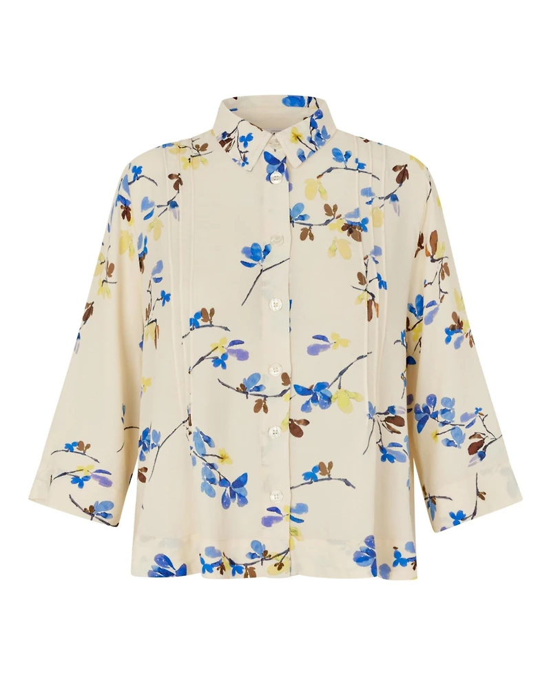 Masai Copenhagen Women's MaIbilisan Floral Print Blouse