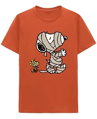 Hybrid Apparel Men's Snoopy Mummy Short-Sleeve T-Shirt