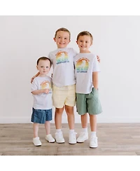 Sweet Wink Little Boys Ready to Crush Kindergarten Short Sleeve T-Shirt