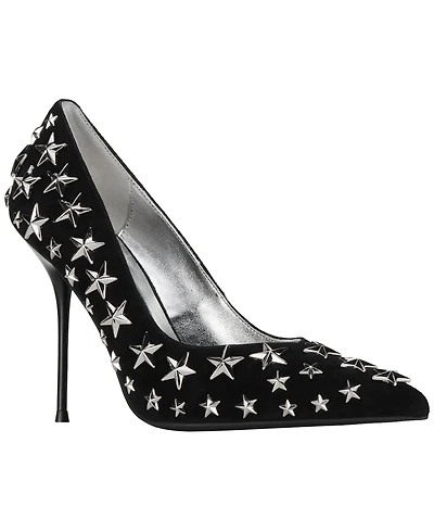 Jeffrey Campbell Women's Strpwr-hi Star-Studded Pumps