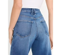 Good American Women's Soft Tech High-Rise Jeans