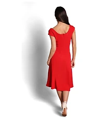 Coast Women's Off Shoulder Crepe Midi Dress