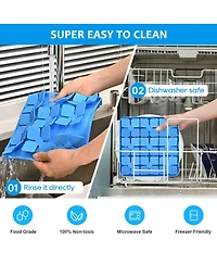 Aronkl 2 Pack Silicone Dog Mats Slow Feeder Lick Sniff Suction Cups Mental Health Training