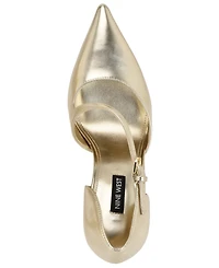 Nine West Women's Candela Asymetrical Pointed Toe Dress Pumps