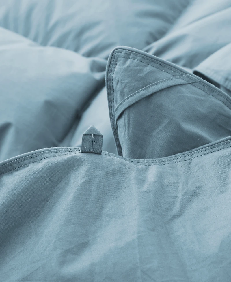 Unikome 300 Thread Count Cotton All-Season Goose Feather Comforter