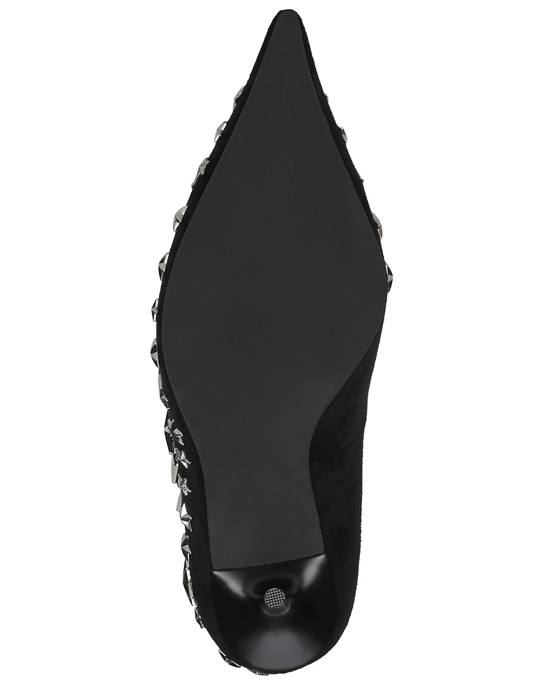 Jeffrey Campbell Women's Strpwr-hi Star-Studded Pumps
