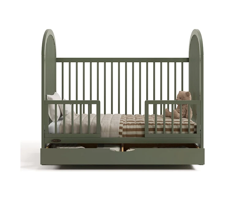 Graco Olivia 3-In-1 Convertible Crib With Drawer