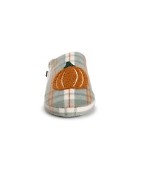 Muk Luks Women's Punch Needle Fall Halloween Novelty Scuff Slipper