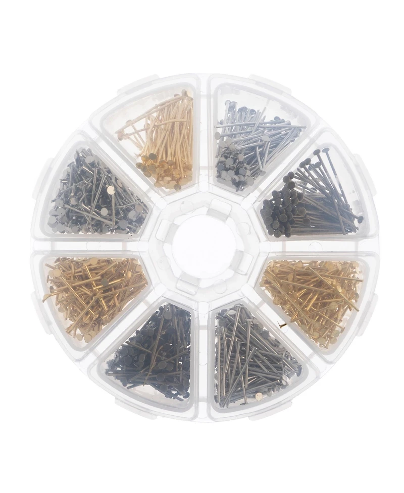 John Bead 8-Slot Jump Rings Jewelry Findings Kit Assortment