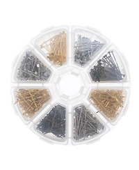 John Bead 8-Slot Jump Rings Jewelry Findings Kit Assortment