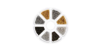 John Bead 8-Slot 2m Chains Jewelry Findings Kit Assortment