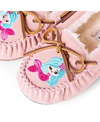 Minnetonka Kids' Cassie Suede Mermaid Slippers