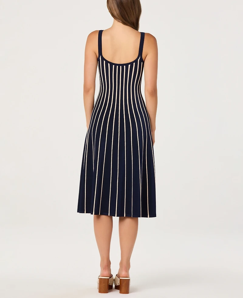 Astr the Label Women's Irecia Scoop Neck Midi Sweater Dress