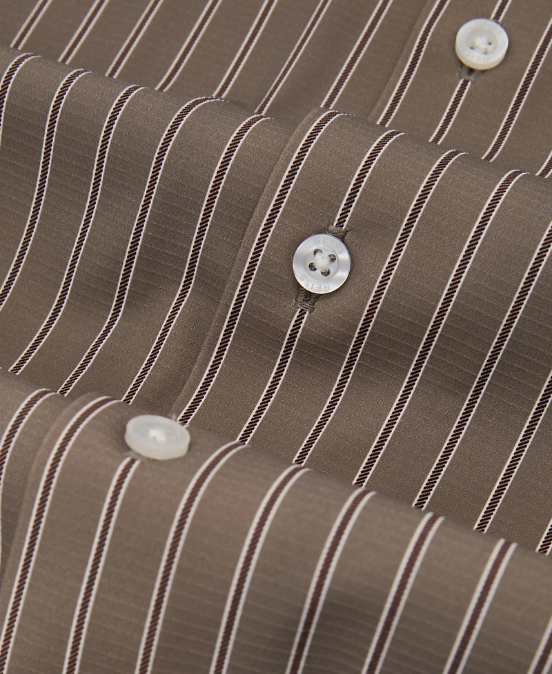 Reiss Men's Peake Printed Stripe Shirt