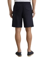 Reiss Men's Barges Shorts Linen Drawstring