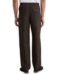 Reiss Men's Barges Relaxed Linen Drawstring Pants