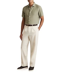 Reiss Men's Holiday Linen Shirt