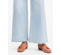 On 34th Women's High-Rise Twist Seam Wide-Leg Jeans, Regular & Short, Macy's Exclusive