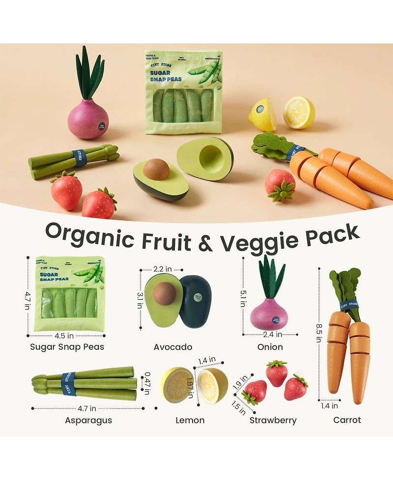 Tiny Land Natural-style Fruit & Veggie Pack