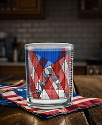 Frank Lloyd Wright July Fourth Double Old Fashioned Glasses, Set of 4