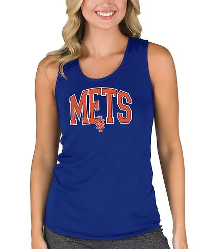 Concepts Sport Women's Royal New York Mets Marathon Racerback Tank Top