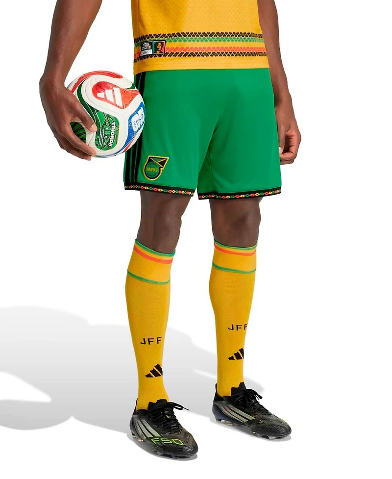 Adidas Men's Green Jamaica National Team Replica Shorts
