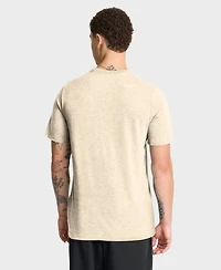 Nike Men's Natural New York Mets Wordmark Tri-Blend T-Shirt