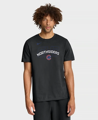 Nike Men's Black Chicago Cubs Primetime Fashion T-Shirt