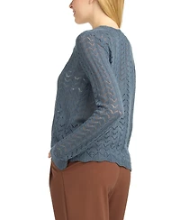 Bcx Women's Tie-Front Bolero Sweater