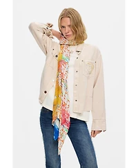 Desigual Women's Rectangular foulard Lacroix