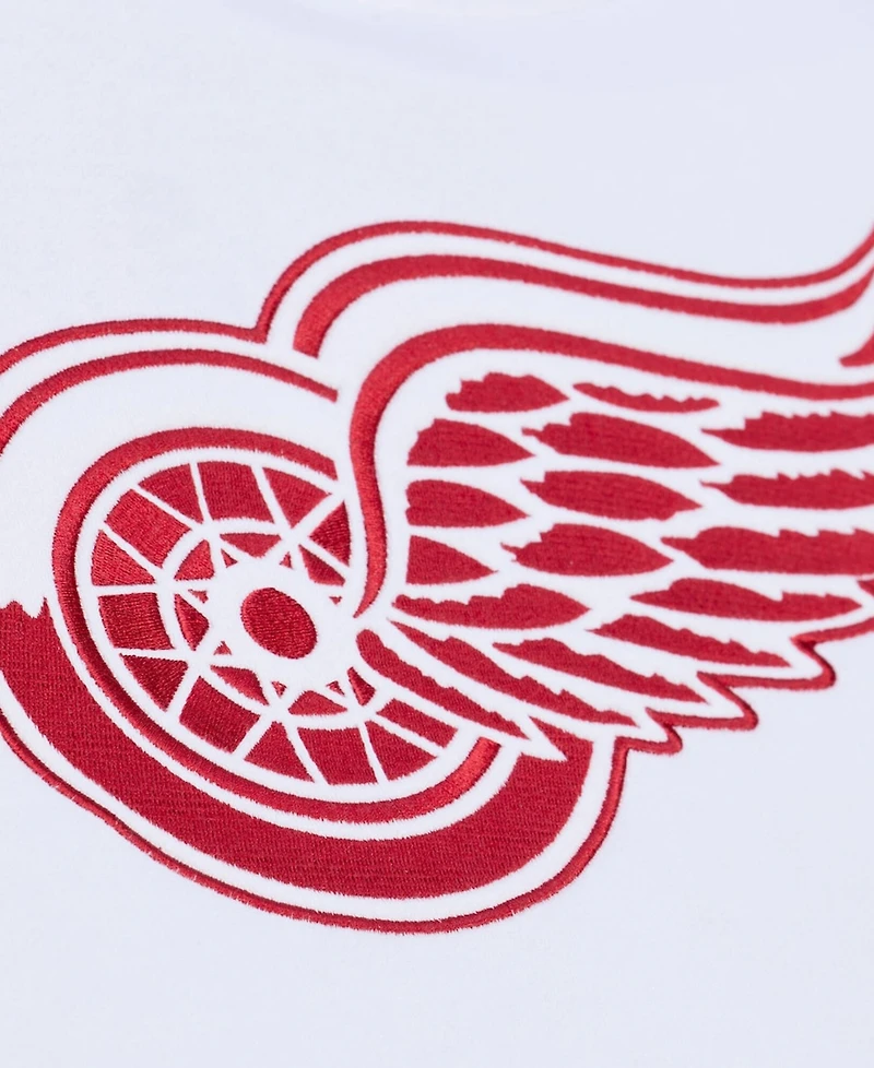 Mitchell & Ness Men's White Detroit Red Wings Arctic Fleece Hoodie