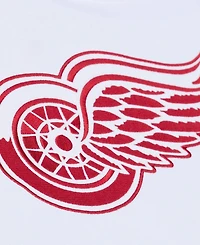 Mitchell & Ness Men's White Detroit Red Wings Arctic Fleece Hoodie