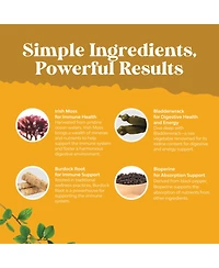 Nature's Craft Organic Irish Sea Moss Capsules, Nature's Craft, Sea Moss and Bladderwrack, 90 Capsules