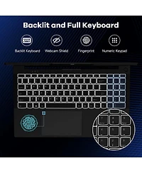 Nimo 15.6 Gaming Laptop Amd Ryzen 5 6600H 6-Cores 32GB DDR5 Ram 1TB Ssd 4.5GHz