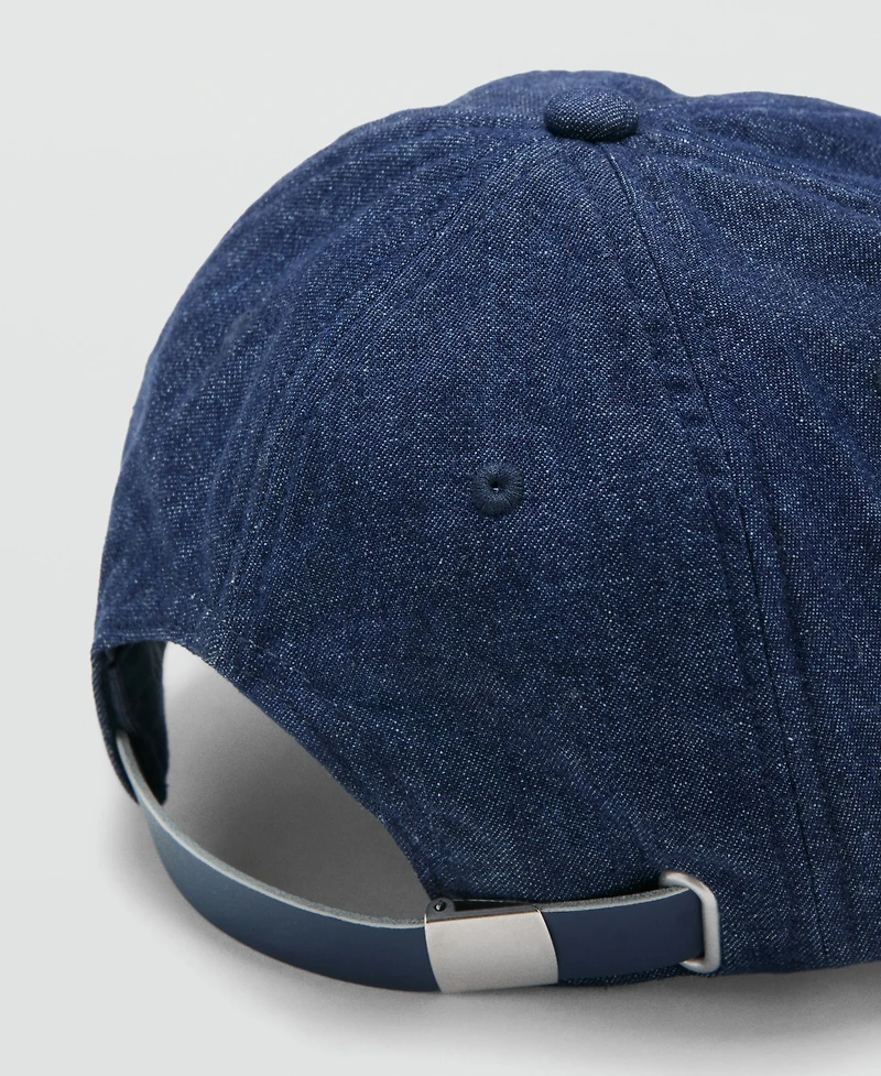 Mango Men's Cotton Denim Cap