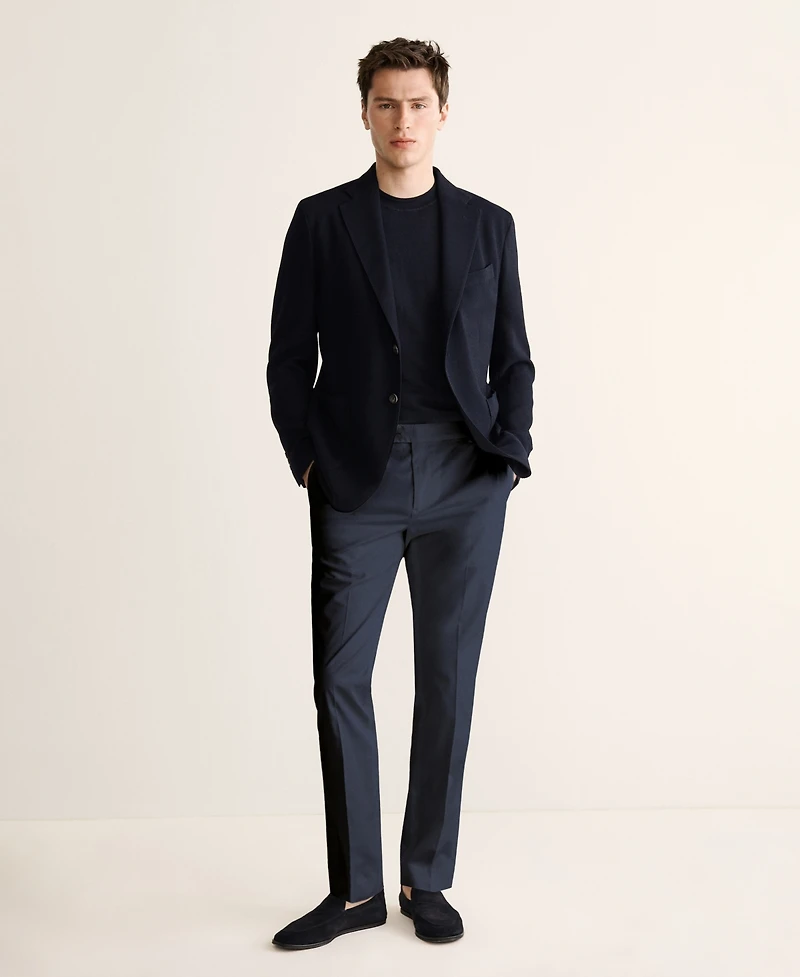 Mango Men's Slim-Fit Cotton Pants