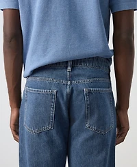 Mango Men's Cotton Relaxed-Fit Jeans