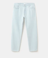 Mango Men's Cotton Relaxed Fit Jeans
