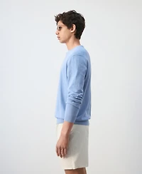 Mango Men's Cotton Fine-Knit Sweater