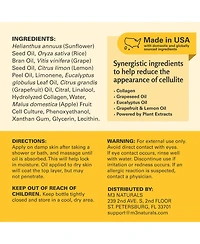 M3 Anti-Cellulite Massage Oil, Grapefruit & Lemon | 8oz
