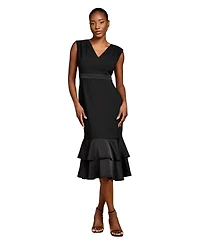 Coast Women's Crepe Peplum Dress